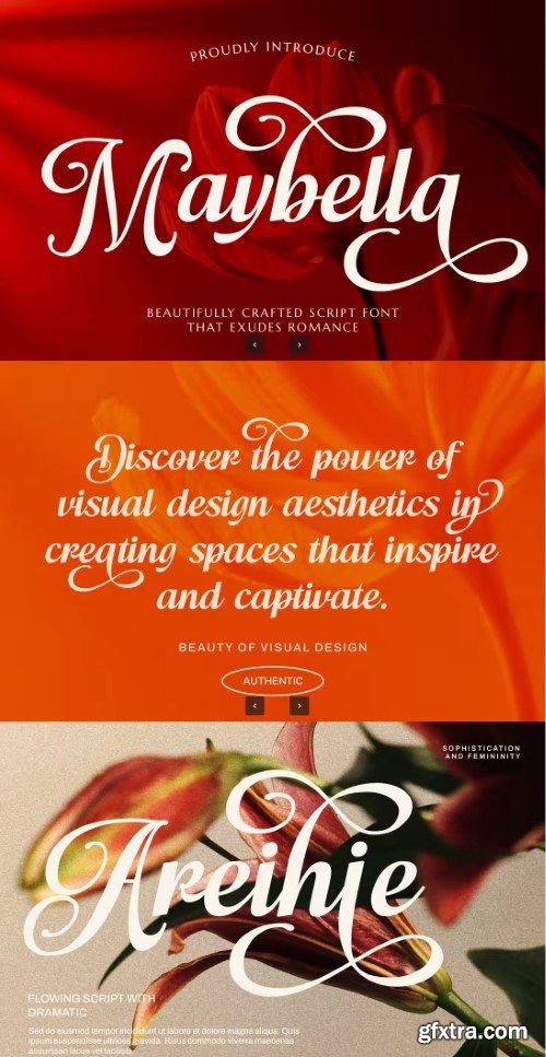 Maybella - Wedding Font