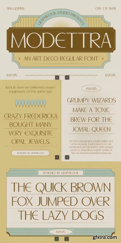 Modettra Font