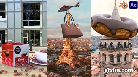 Udemy - Blender CGI & VFX Ads Mega Course: 10+ Projects for Creators