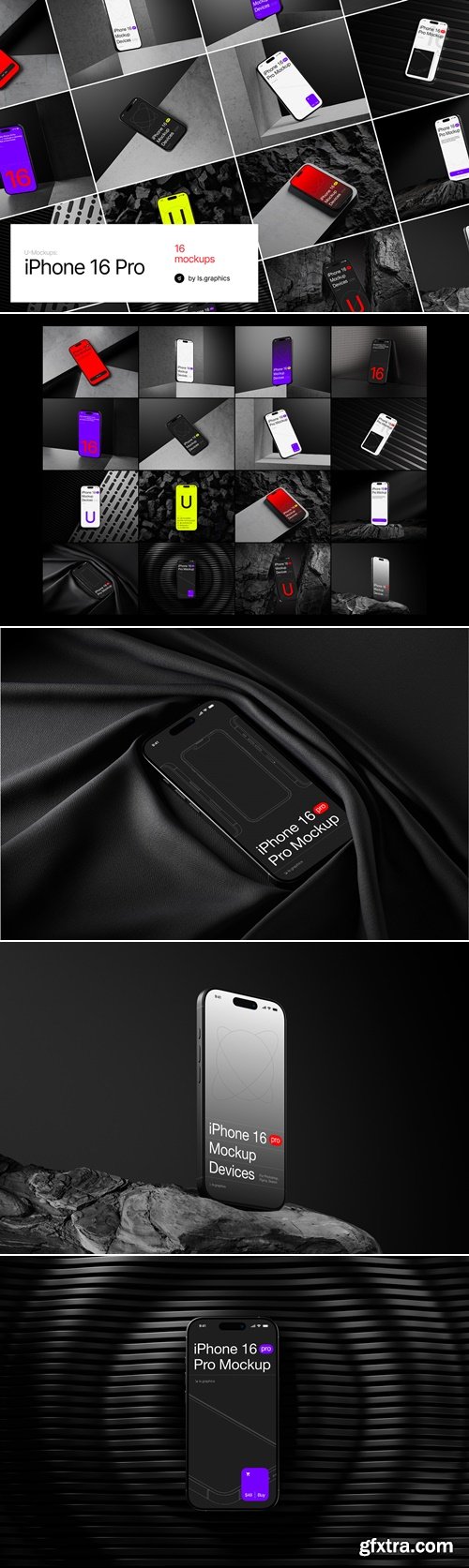 LS Graphic - U-Mockups iPhone 16 Pro
