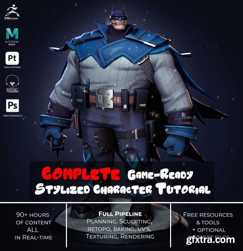 Gumroad - COMPLETE Stylized Character Tutorial