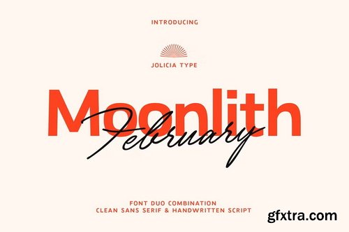 CreativeMarket - Moonlith February Elegant Font Duo