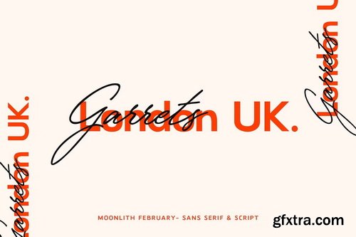 CreativeMarket - Moonlith February Elegant Font Duo