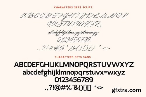CreativeMarket - Moonlith February Elegant Font Duo