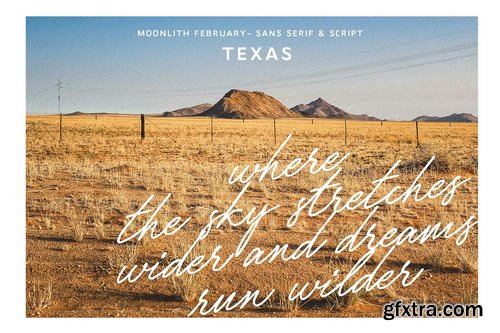 CreativeMarket - Moonlith February Elegant Font Duo