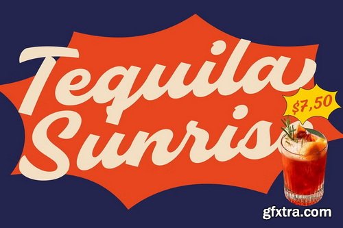 CreativeMarket - Slideback Bold & Stylish Script