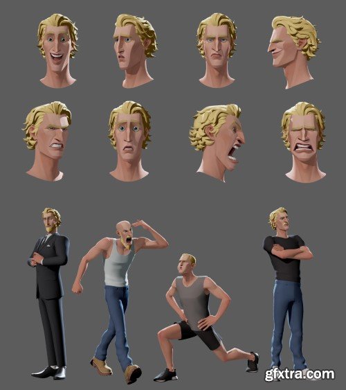 Gumroad - Mars - character rig for Maya