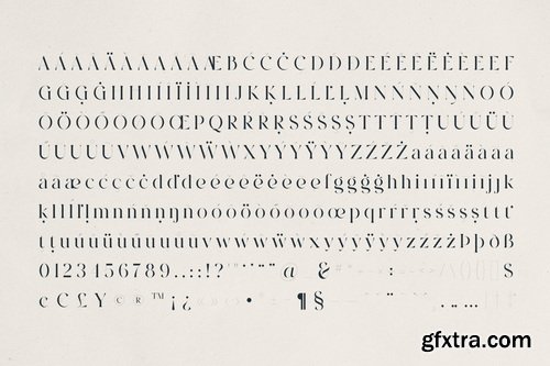 CreativeMarket - OZAAN A Sophisticated Modern Serif