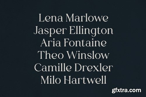 CreativeMarket - Vurnia – Elegant Serif Font