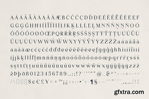 CreativeMarket - Vurnia – Elegant Serif Font