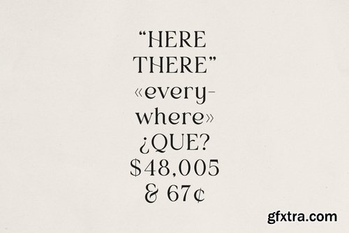 CreativeMarket - Vurnia – Elegant Serif Font