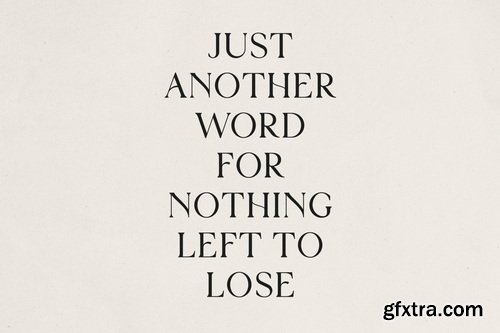 CreativeMarket - Vurnia – Elegant Serif Font