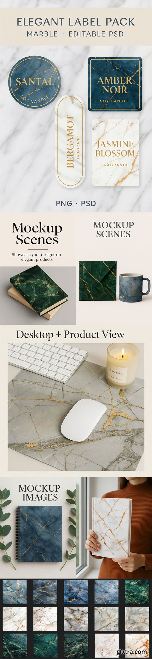 16 Luxury Marble Textures Pack