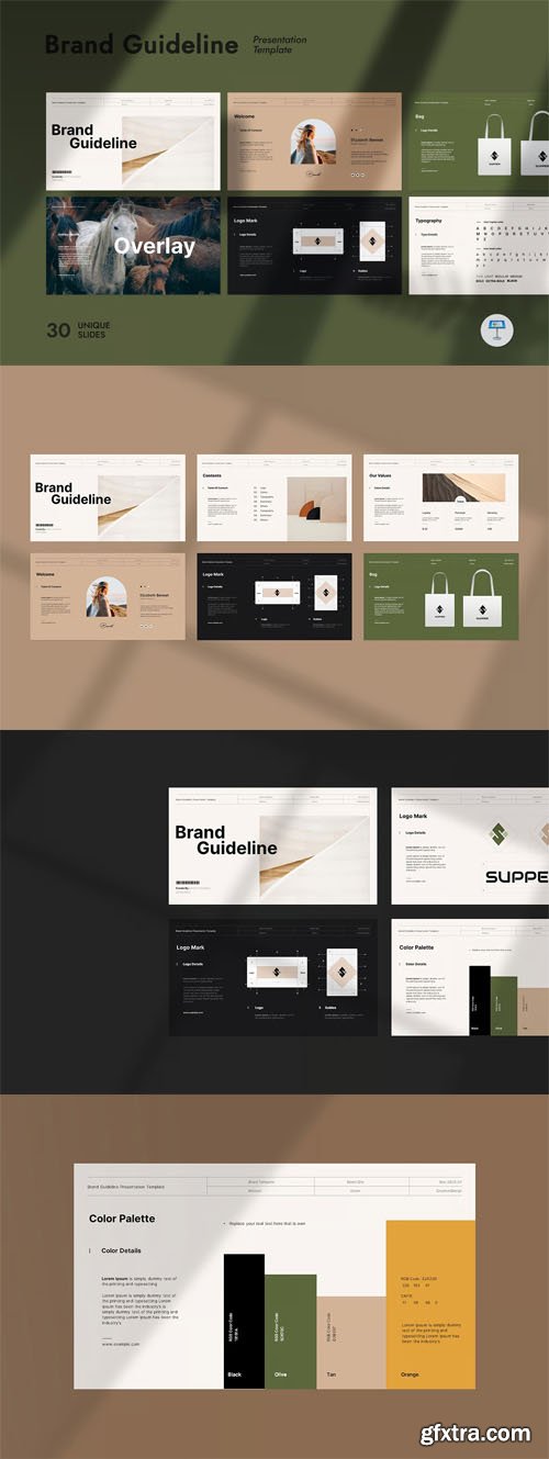 Brand Guideline Keynote Presentation Template