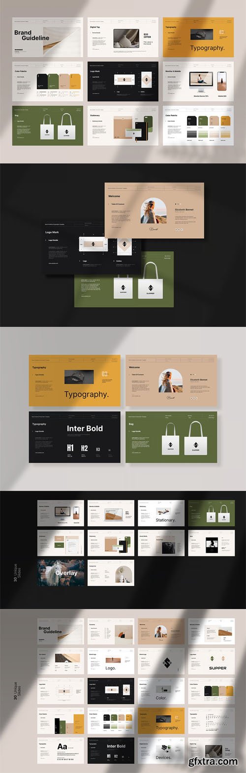 Brand Guideline Keynote Presentation Template