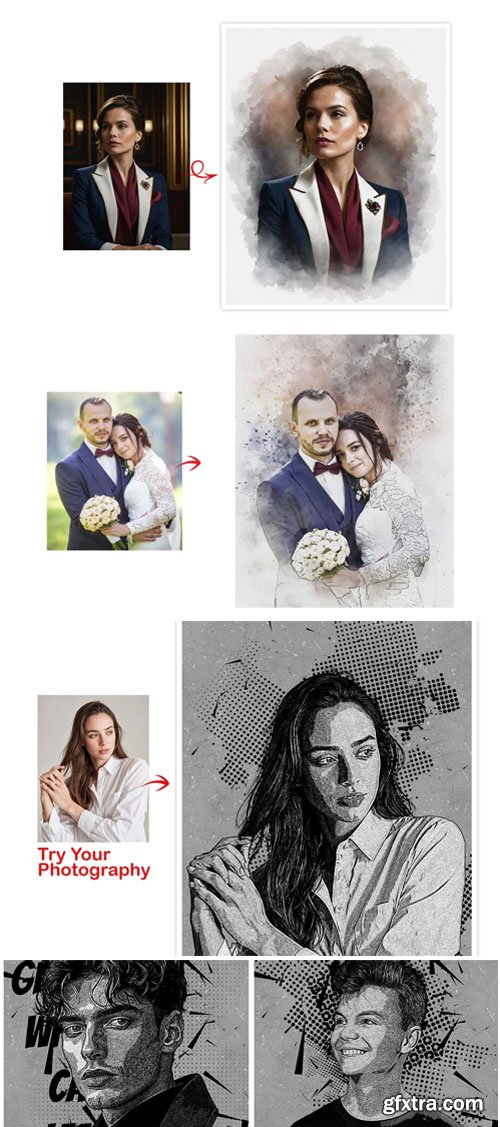 10 Modern Awesome Photo Effects & Actions for Photoshop