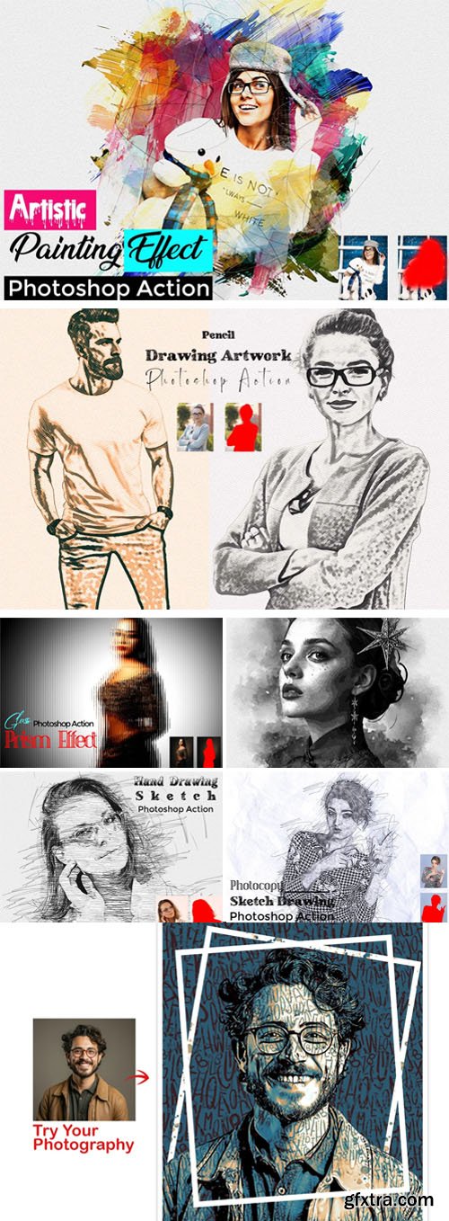 10 Modern Awesome Photo Effects & Actions for Photoshop