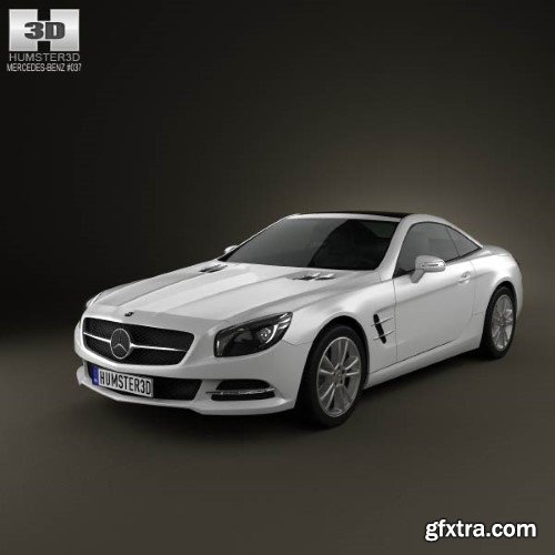 Mercedes-Benz SL-class 2012 3D Model