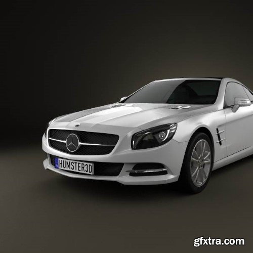Mercedes-Benz SL-class 2012 3D Model