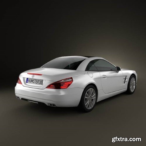 Mercedes-Benz SL-class 2012 3D Model