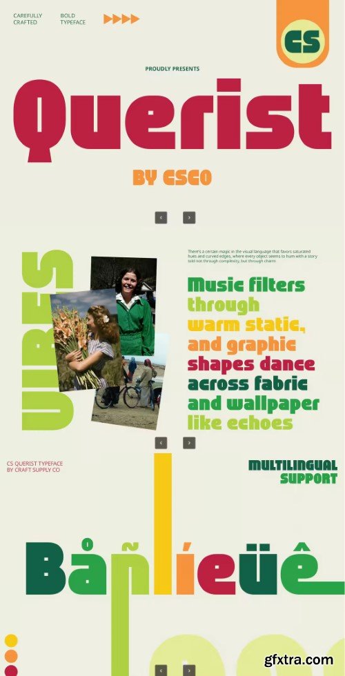 Creativemarket - CS Querist – Bold Font