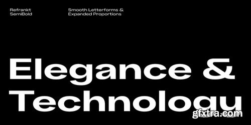 MyFonts - Refrankt Sans Font Family 19xOTF
