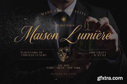 CreativeMarket - Auraluxe The Luxury Font Trio