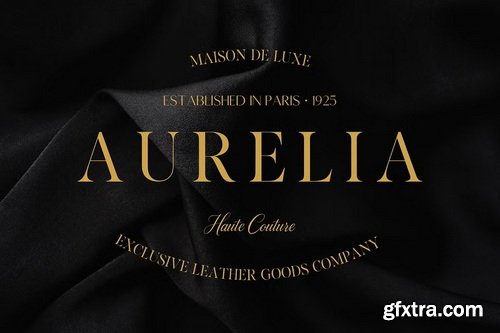 CreativeMarket - Auraluxe The Luxury Font Trio