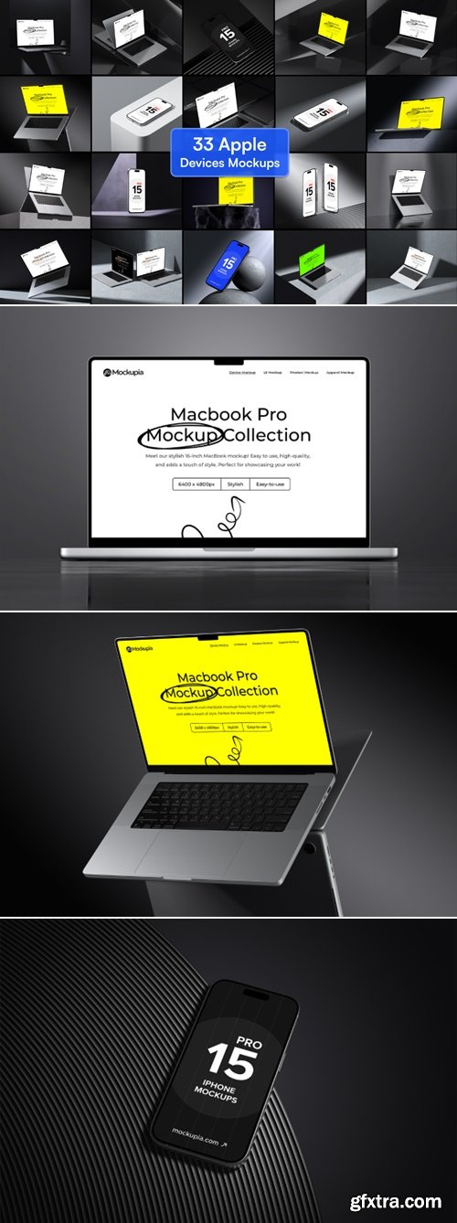 MockupCloud - Apple Devices Mockups Bundle