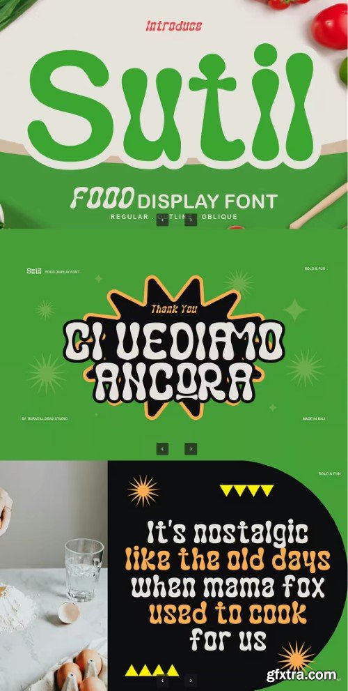Myfonts - Sutil Font