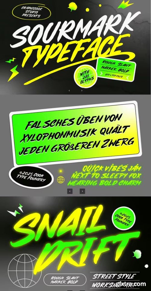 Creativemarket - Sourmark Font