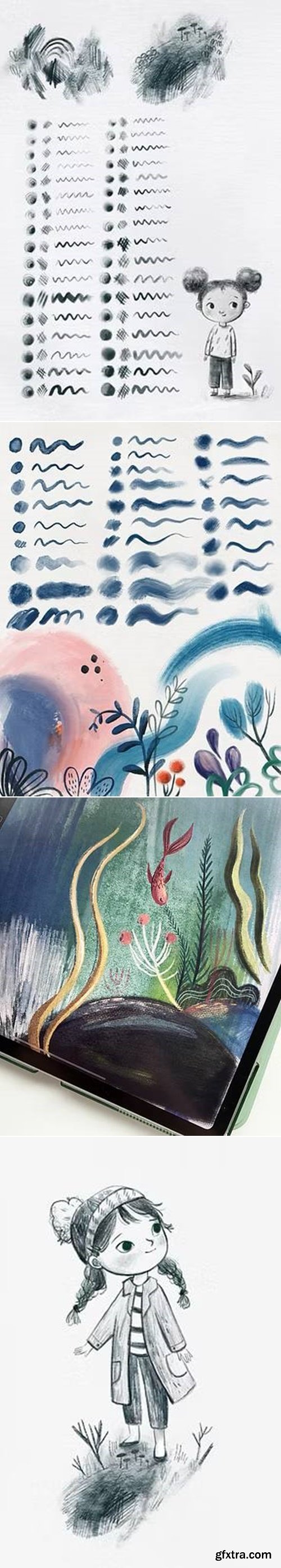 Mega Set Bundle (Sketchbook + Craft Box + Paint Box)