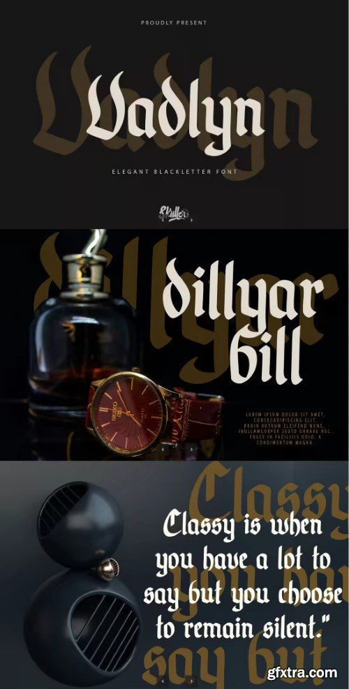 Vadlyn Elegant Blackletter