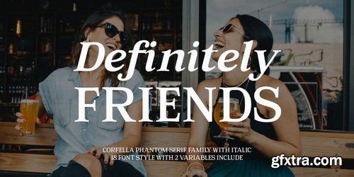 Corfella Phantom Font Family