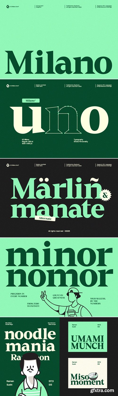 CreativeMarket - GC Milano – Strong Serif Elegance 291775747