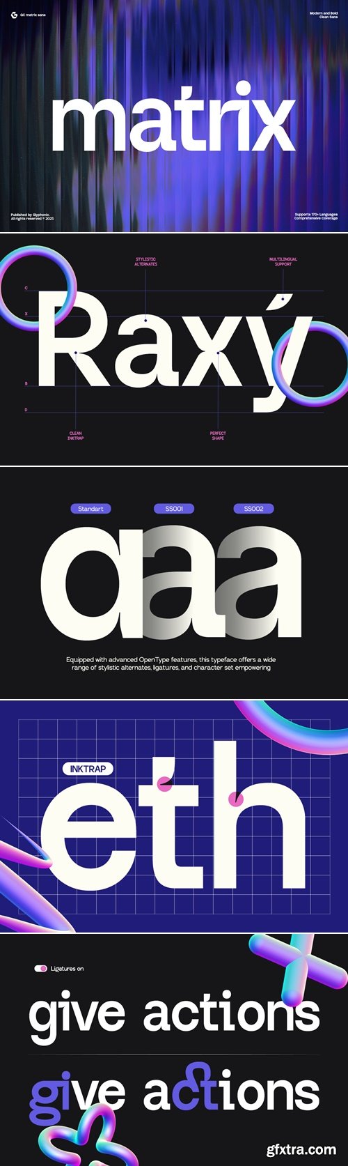 CreativeMarket - GC Matrix - Bold Modern Simplicity 291779813