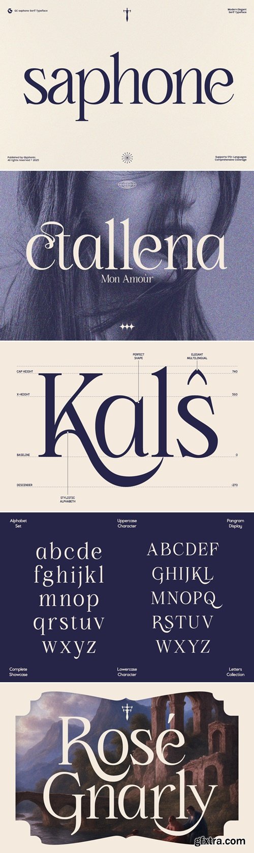CreativeMarket - GC Saphone - Sophisticated Serif 291767940