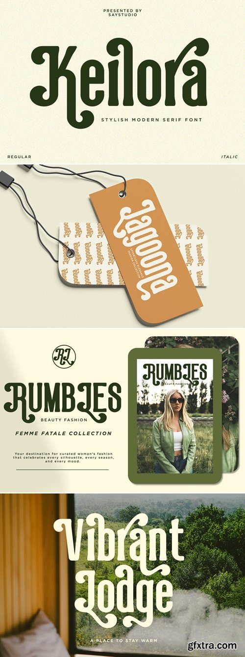 CreativeMarket - Keilora - Modern Condensed Font