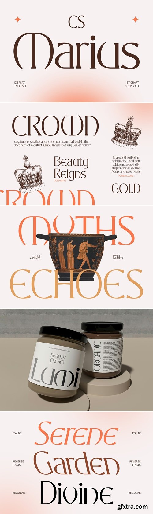 CreativeMarket - CS Marius – Classic Font