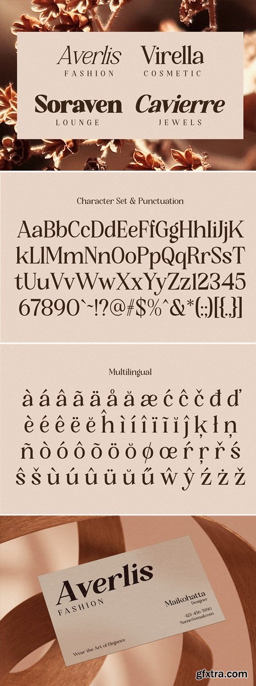 CreativeMarket - Kirell - Elegant Serif Family 291780613