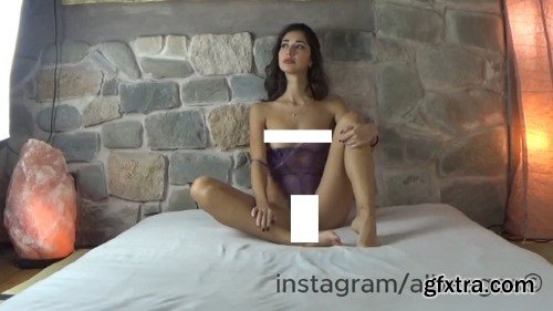 Patreon - Photo Charme - Nudo Art & Erotic photography - She undresses on the bed, part one