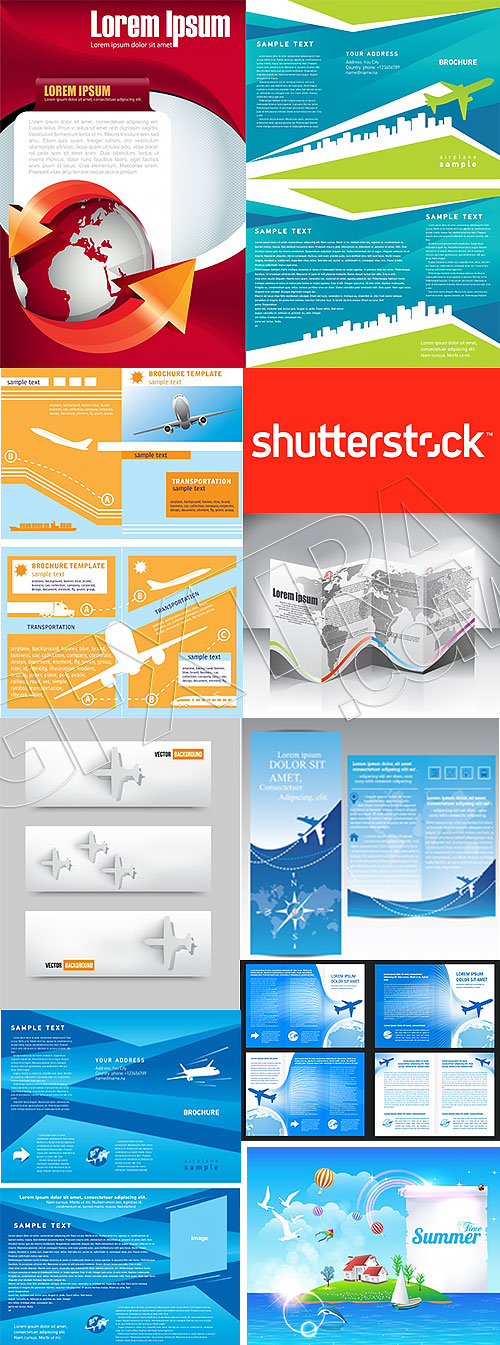 Travel Brochure 26xEPS