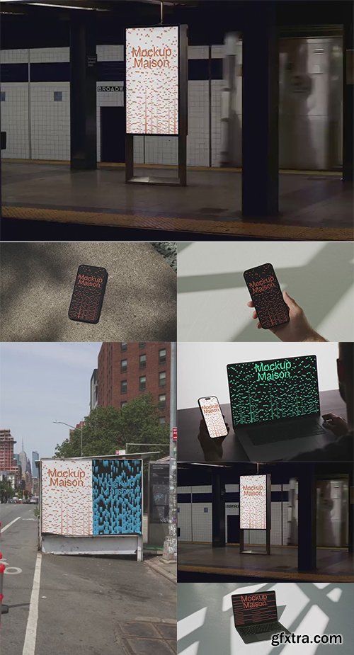 Mockup Maison - Video Mockup Collections 19xAEP