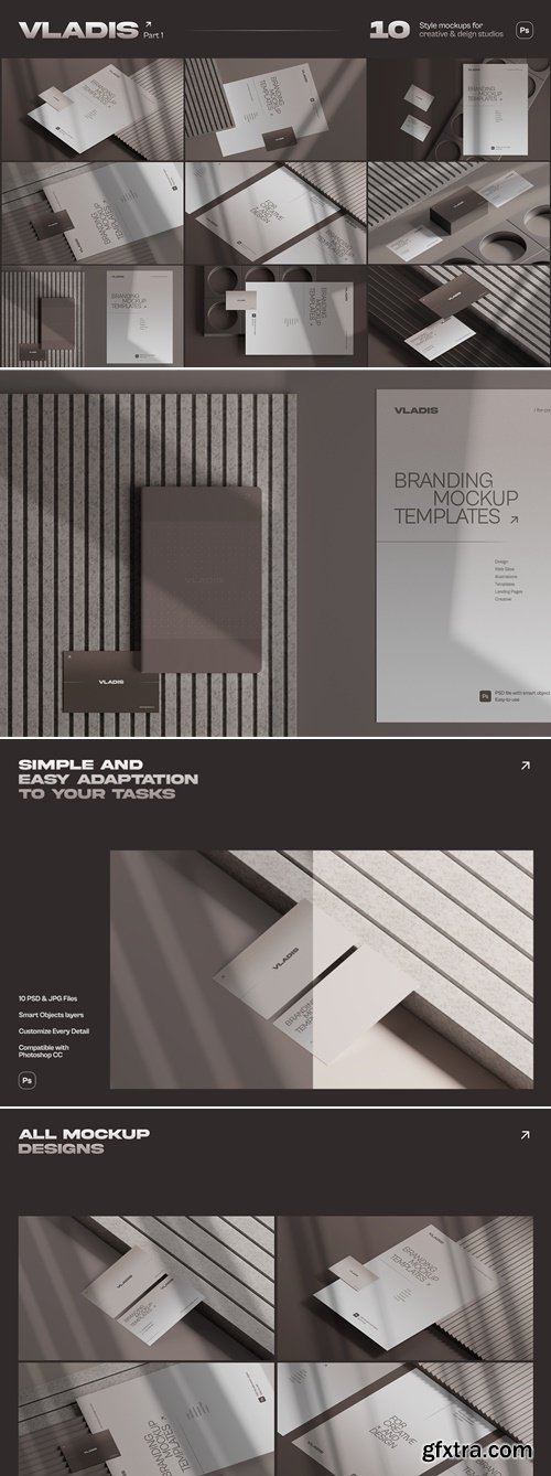 CreativeMarket - Vladis Branding Mockups - Part 1 91958637