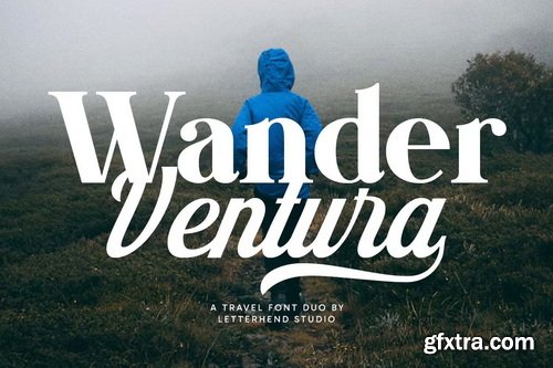 CreativeMarket - Wander Ventura Travel Font Duo