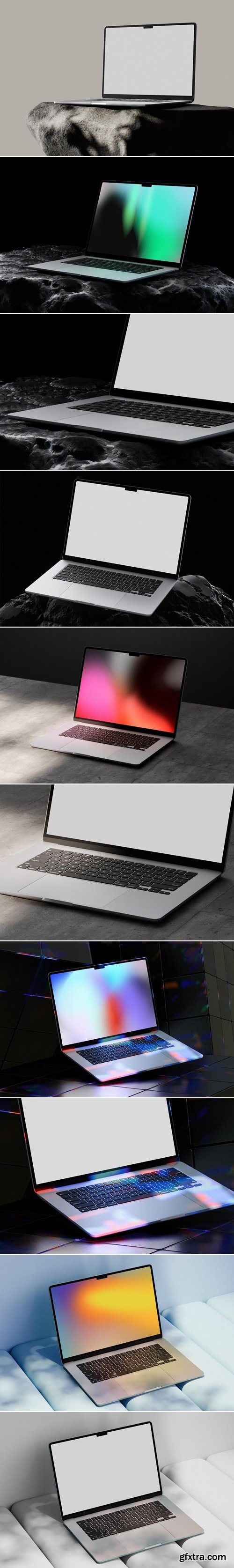 Pixelbuddha - MacBook Air Mockup Set 2962