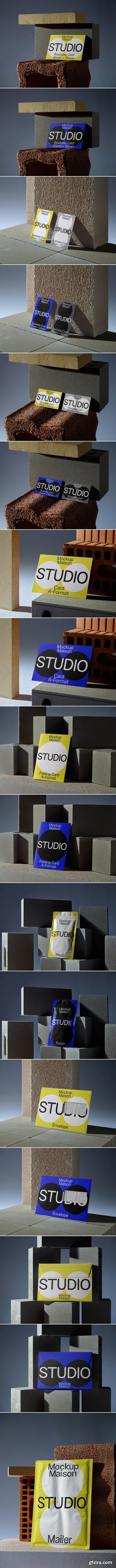 Mockup Masion - Bricks Collection - 32 Mockups