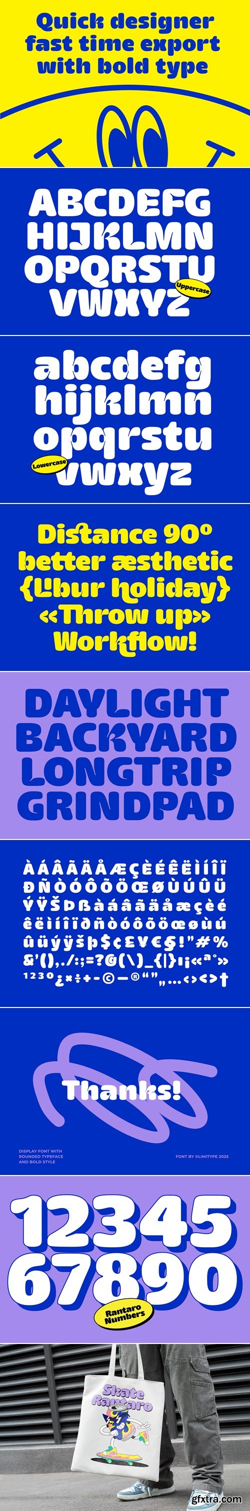 CreativeMarket - Rantaro Grotesk - Bold Font