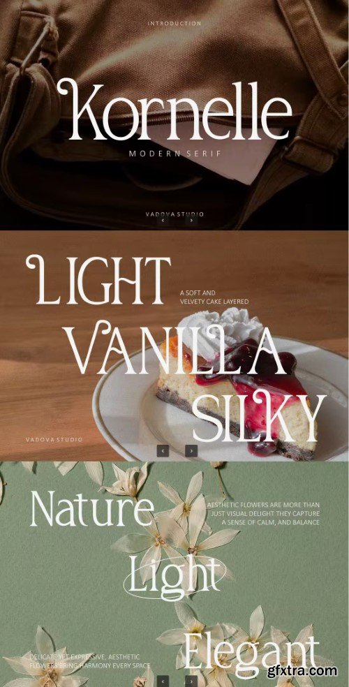 Creativemarket - Kornelle Modern Serif Font