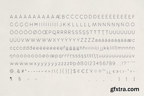 CreativeMarket - Driftune Sans Serif Typeface